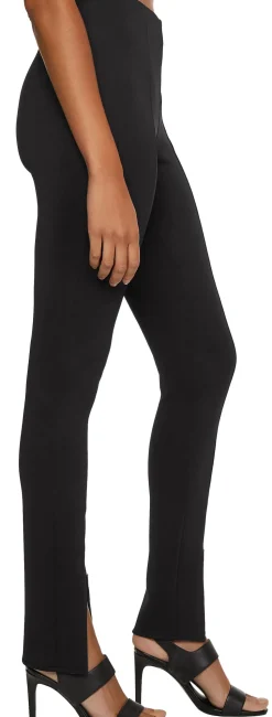 Calvin Klein Women Naisten Housut Technical Knit Skinny Leggings Musta