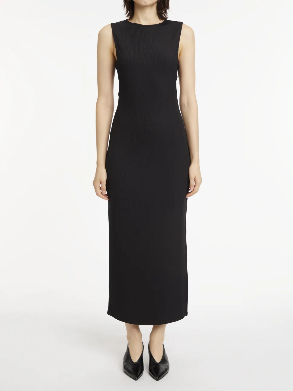 CALVIN KLEIN WOMEN, Naisten mekko, Q-NOVA TANK DRESS Musta