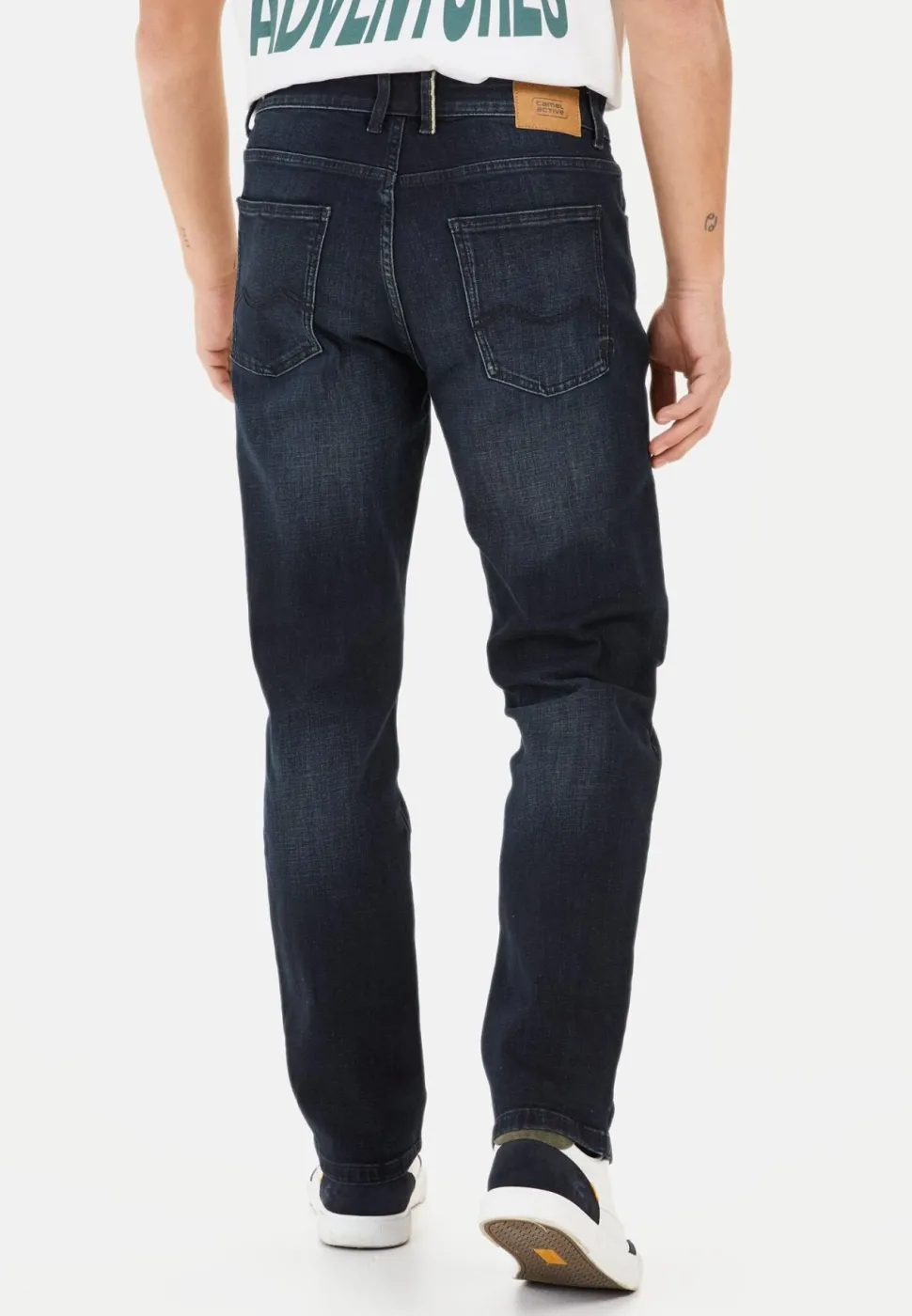 Camel Active miesten farkut, WOODSTOCK RELAXED FIT NOS JEANS DK BLUE Indigo