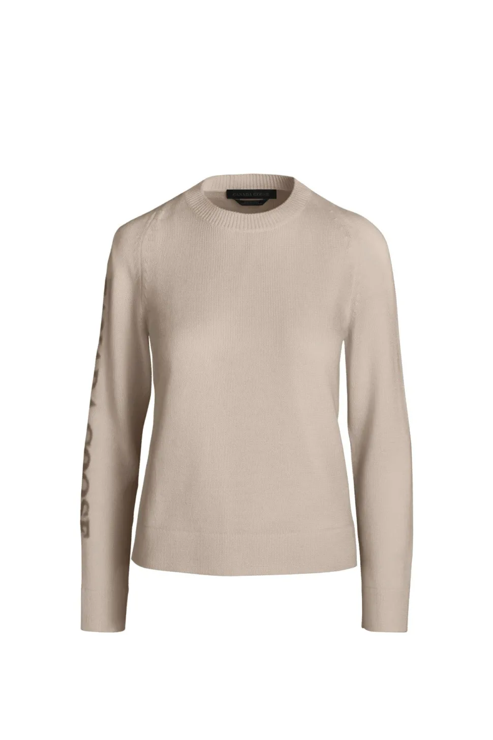 Canada Goose Naisten Merinovillainen Neule, SATURNA CREWNECK Vaaleanpunainen