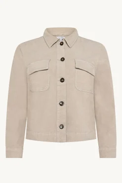 Claire naisten jakku, ELENA JACKET Vaalea Beige