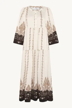 Claire naisten mekko, DARA DRESS Musta Kuosi
