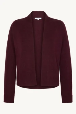 Claire Naisten Neule, CELINE CARDIGAN Viininpunainen