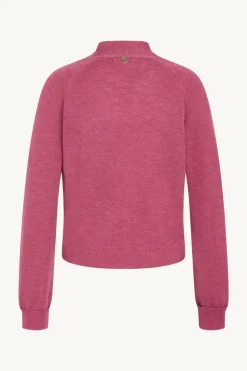 Claire Naisten Neule, CELINE CARDIGAN Viininpunainen