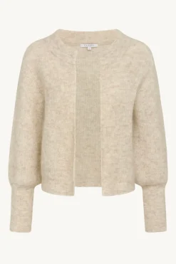 Claire Naisten Neuletakki CHELSEA Vaalea Beige