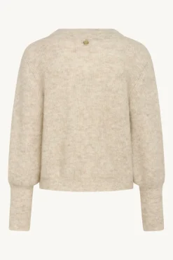 Claire Naisten Neuletakki CHELSEA Vaalea Beige