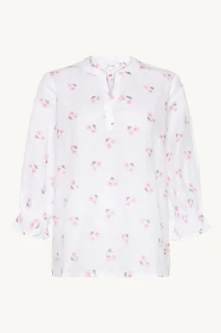 Claire naisten pusero, RIKKELIZA BLOUSE Vaaleanpunainen Kuosi