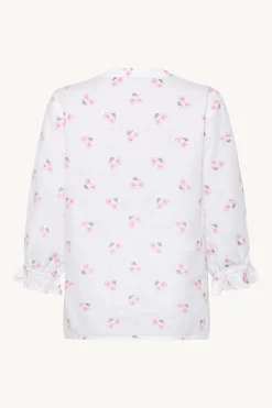 Claire naisten pusero, RIKKELIZA BLOUSE Vaaleanpunainen Kuosi