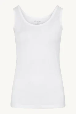 Claire Naisten Toppi CLAIRE TANK TOP Valkoinen