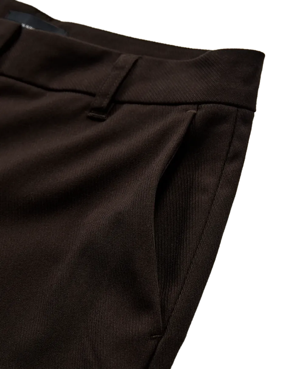 COPENHAGEN MUSE naisten housut, TAILOR PANT Tummanruskea