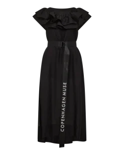 COPENHAGEN MUSE naisten mekko, MOLLY DRESS Musta