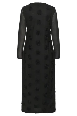 Culture Mascha Mesh Dress, musta