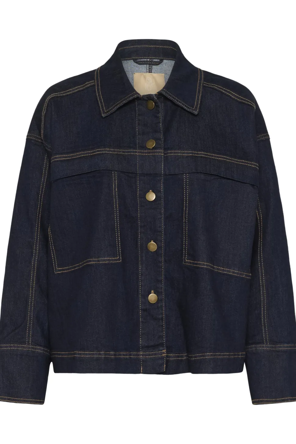 Culture naisten farkkutakki Cumoya Bobbie Jacket, Rinse Wash