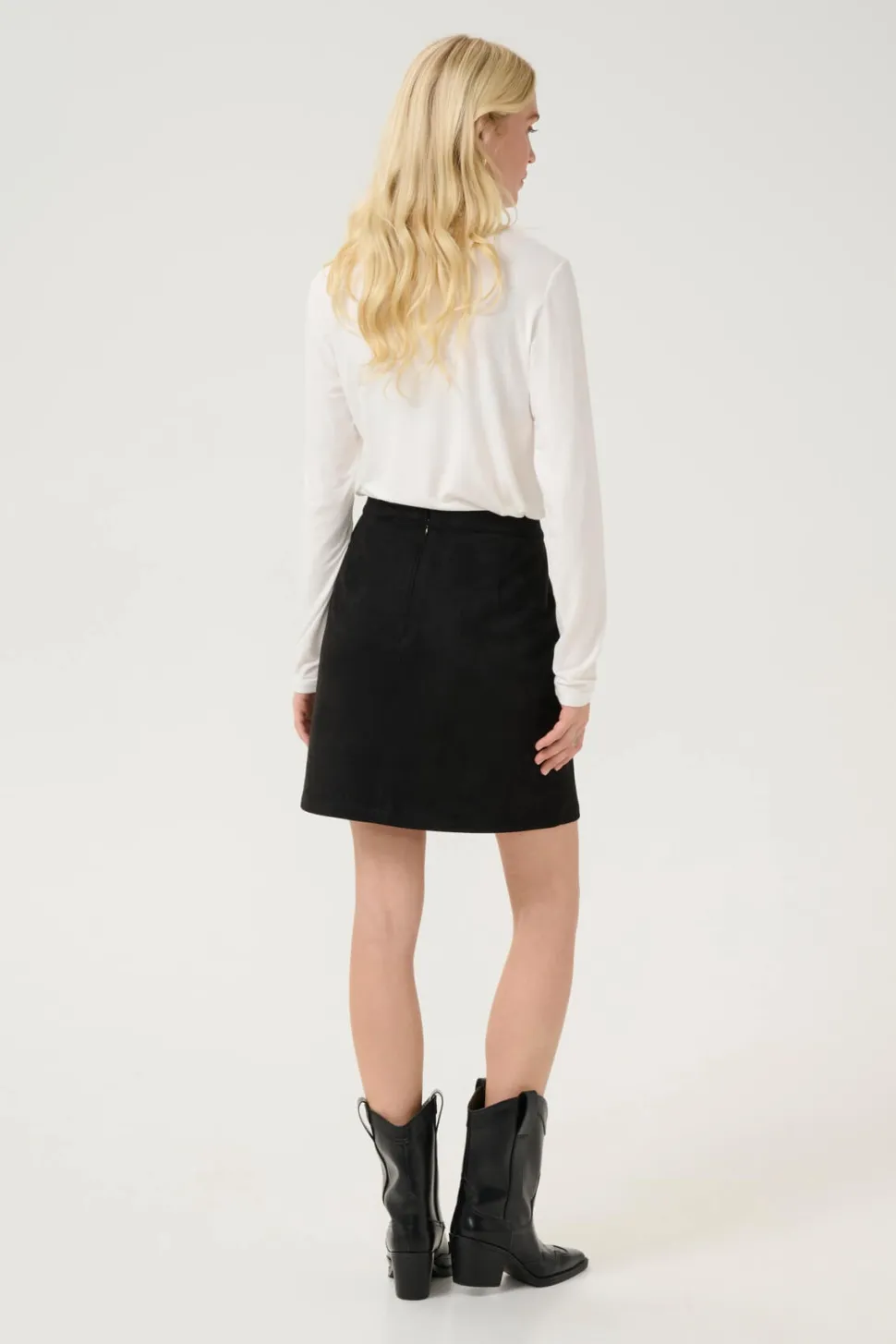 Culture Naisten Hame, CULISETTE SKIRT Black