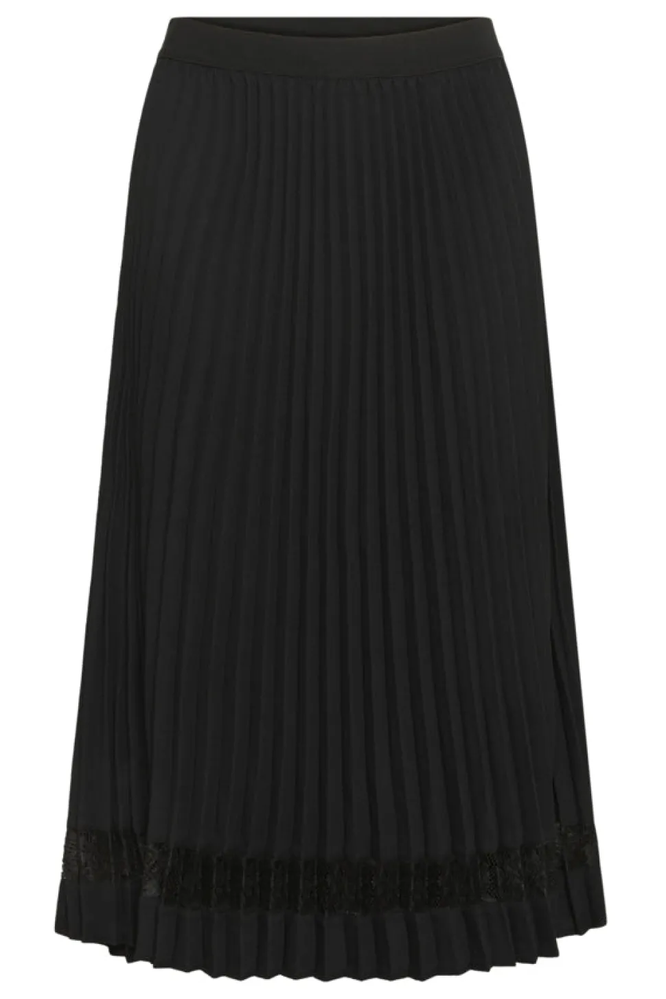 Culture naisten hame CUSIGGY BETTY LACE SKIRT, musta