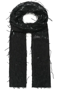 Culture naisten huivi CUBLING SCARF, musta
