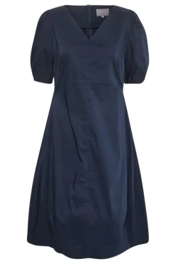 CULTURE, Naisten Mekko, ANTOINETT SS DRESS Blue Iris