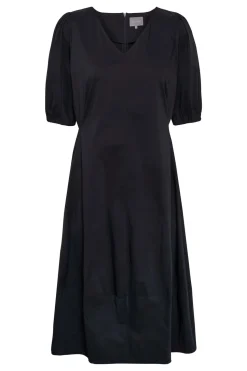 CULTURE, Naisten Mekko, ANTOINETT SS DRESS Black