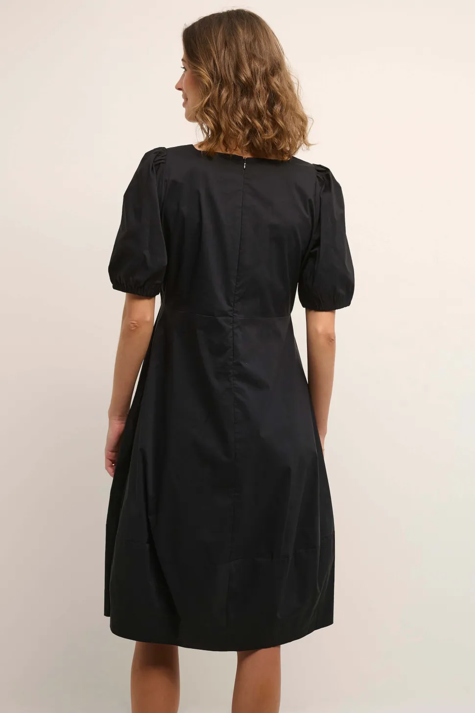 CULTURE, Naisten Mekko, ANTOINETT SS DRESS Black