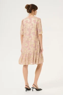 Culture naisten mekko, CUFLOI DRESS Pale Mauve