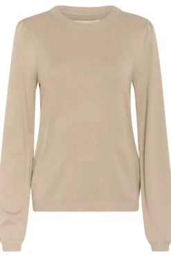 Culture naisten neulepusero, CUANNEMETTE PULLOVER Dune