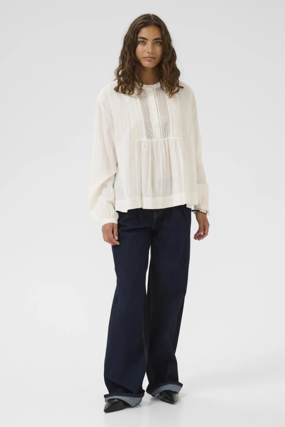 Culture naisten pusero Cubirna Blouse, Spring Gardenia