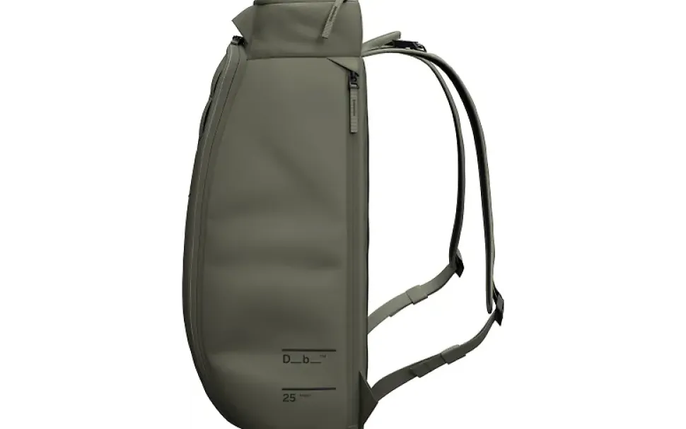 DB Unisex Reppu, HUGGER BACKPACK 25L NOS Armeijanvihreä