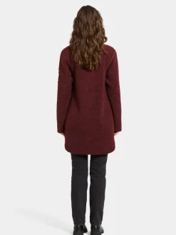 Didriksons naisten fleece, UMI WNS FZ 3 Viininpunainen