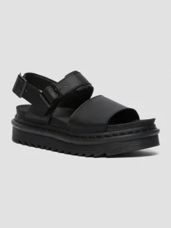 Dr. Martens Nahkahihnasandaalit VOSS SANDAL Musta
