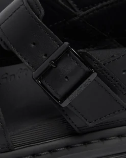 Dr. Martens Nahkahihnasandaalit VOSS SANDAL Musta