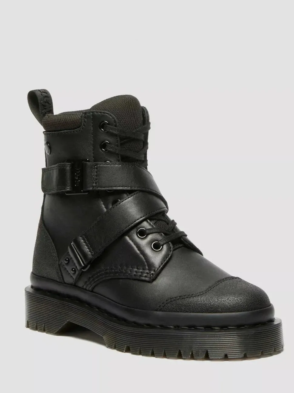 Dr. Martens naisten maiharit 1460 Bex tech strap-maiharit, musta