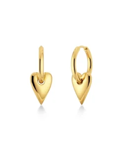 Edblad korvakorut, AMORE HOOPS S GOLD Kullankeltainen