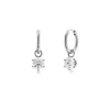 Edblad korvakorut Crown Hoops Steel, Stainless steel
