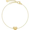 Edblad rannekoru Barley Bracelet Gold, Gold pleated