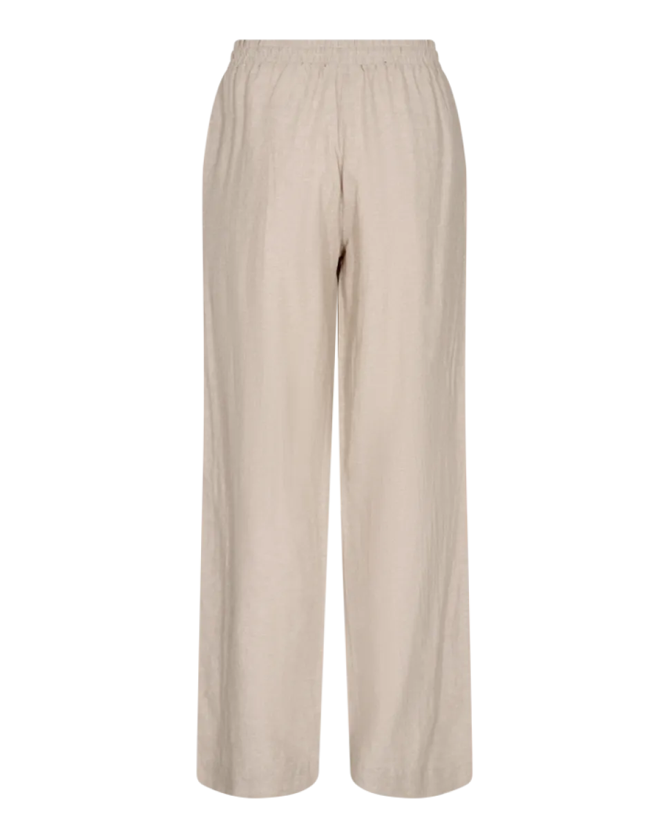 Freequent housut, Lava pant Vaalea Beige