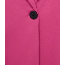 Freequent Naisten Bleiseri Nanni ja Fashion Strukture Pinkki