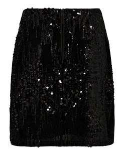 Freequent naisten hame Doffi Skirt, musta