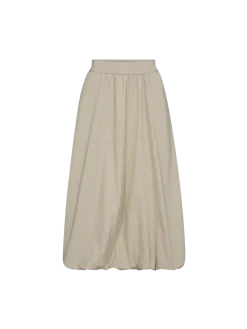 Freequent naisten hame, MINDY SKIRT Vaalea Beige