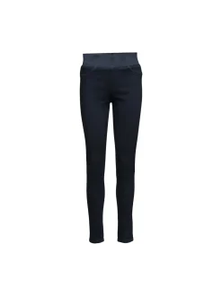 Freequent Naisten Housut, Shantal Denim Pants Tummansininen