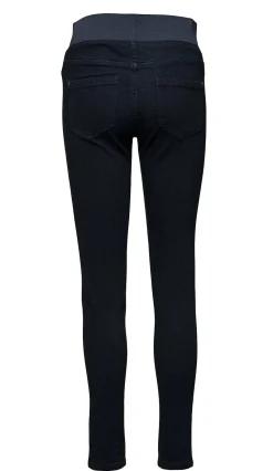 Freequent Naisten Housut, Shantal Denim Pants Tummansininen