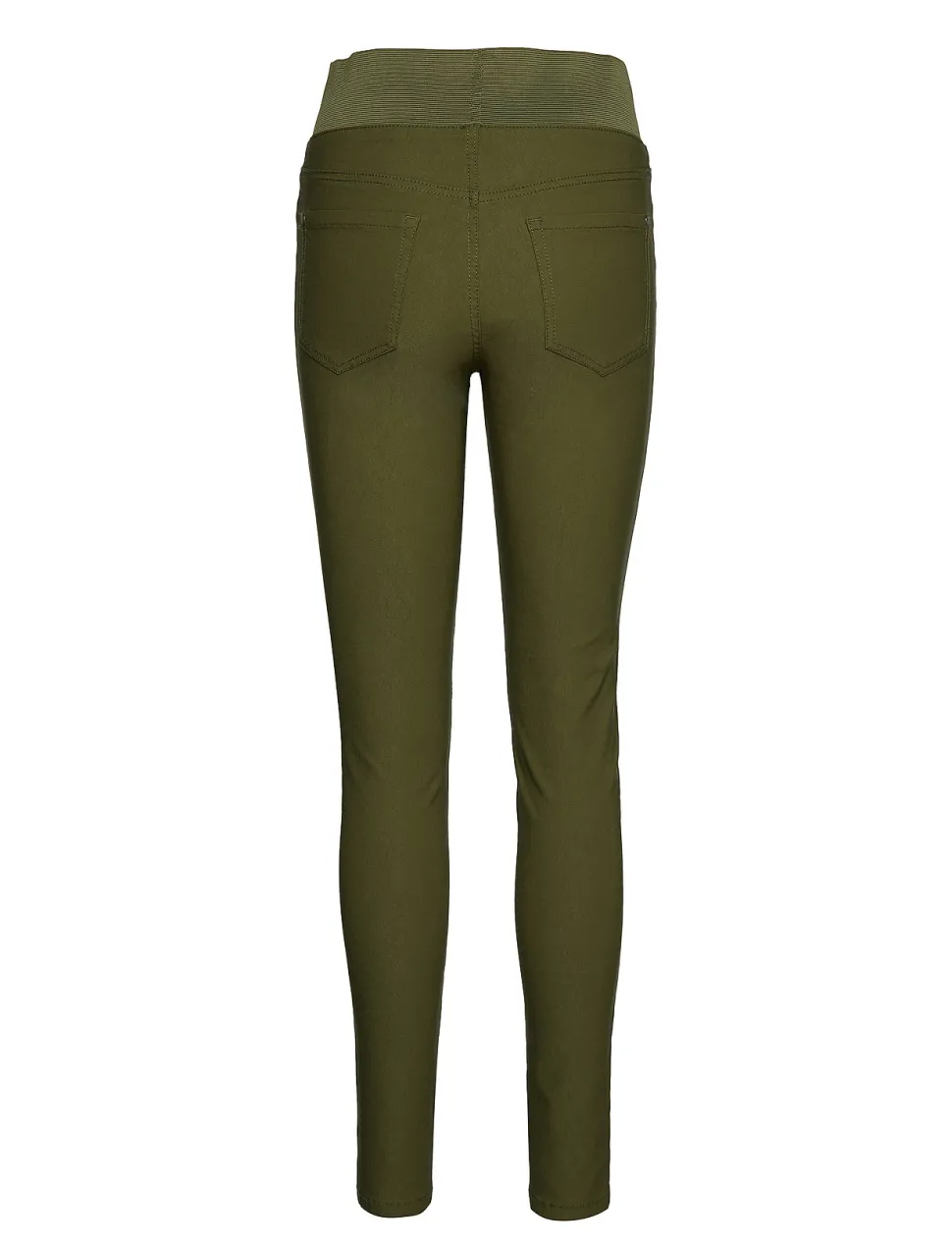 Freequent Naisten Housut, Shantal Power Pants Khaki
