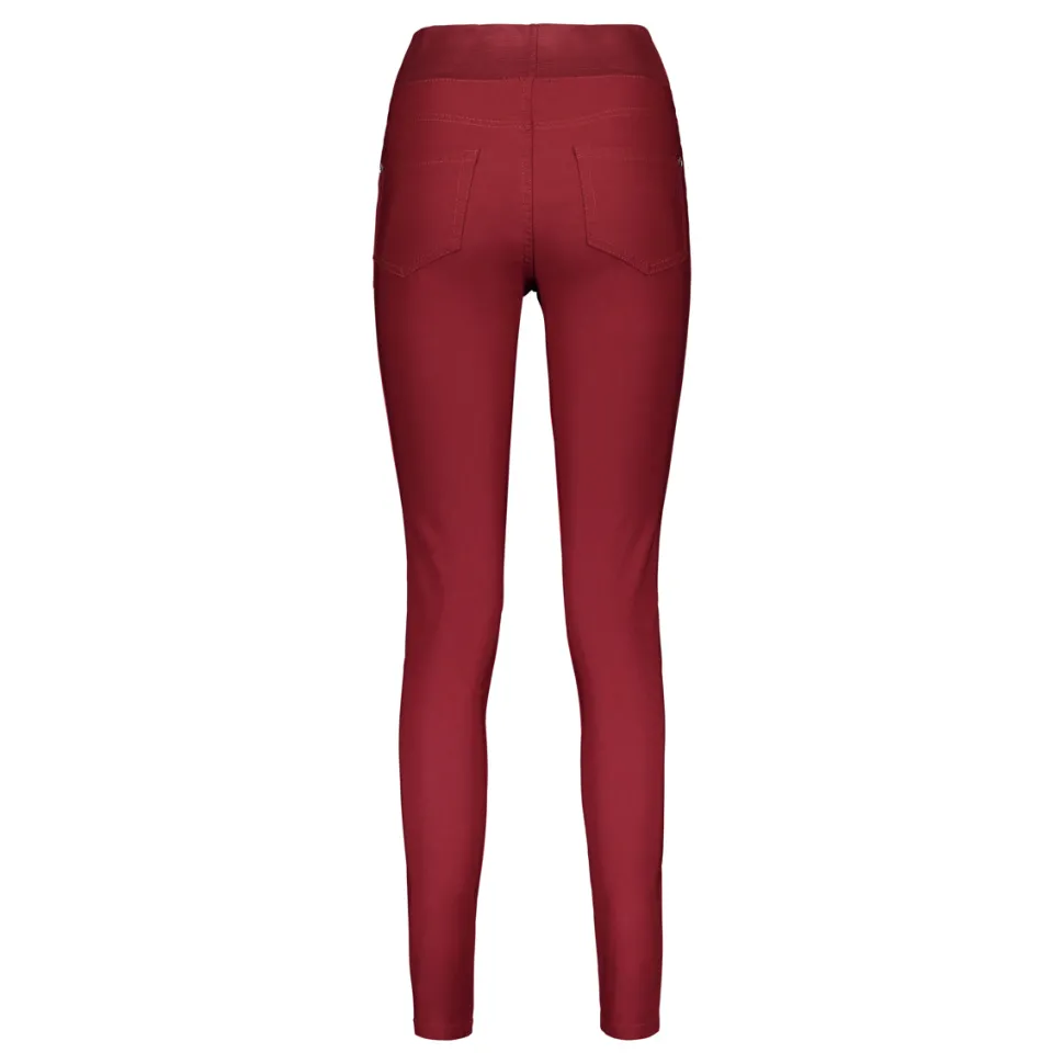 Freequent Naisten Housut, Shantal Power Pants Punainen