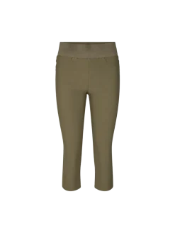 Freequent Naisten Housut, Shantal Capri Power Khaki
