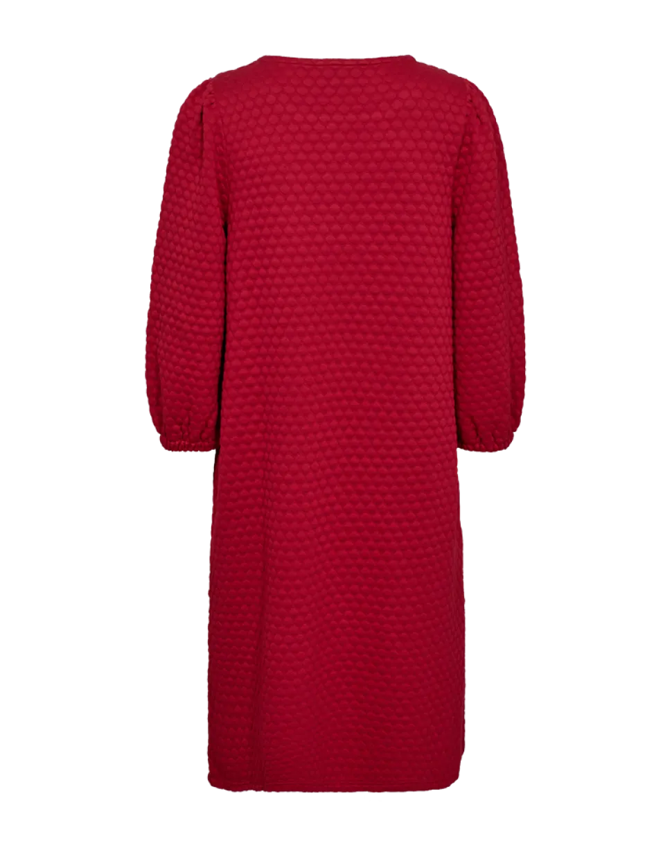 Freequent naisten mekko Bubble Dress, punainen