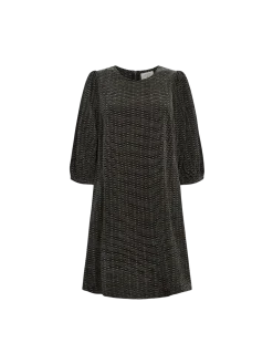 Freequent naisten mekko, MINA DRESS Beige Kuosi