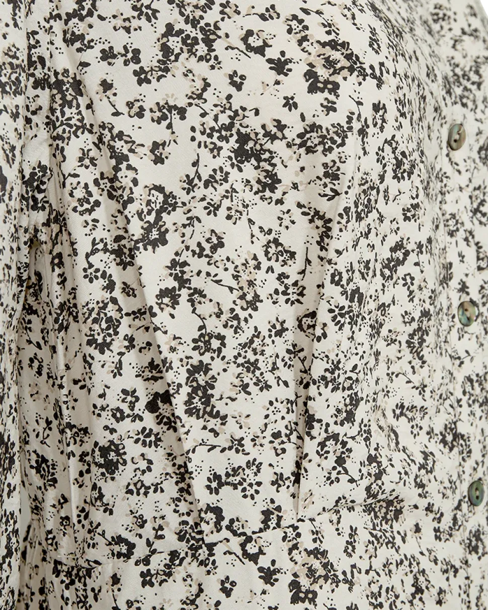 Freequent naisten mekko Molli Dress, kuosillinen beige