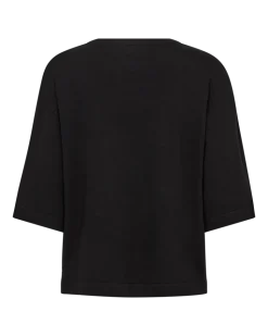 Freequent naisten neule, CONNY PULLOVER Musta