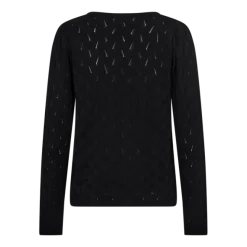 Freequent naisten neule, DODO PULLOVER Musta