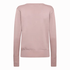 Freequent naisten neule, KATIE PULLOVER V-NECK Vaaleanpunainen