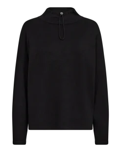 Freequent naisten neulepusero ANI PULLOVER, musta